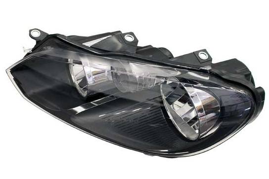 VW Headlight Assembly - Driver Side (Halogen) 5K0941005D